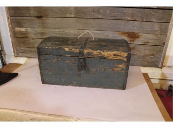 Small Genuine Antique Chest 23' X 13' X 12'