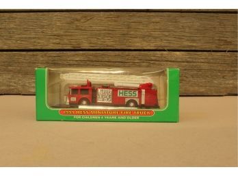 1999 Hess Mini Firetruck