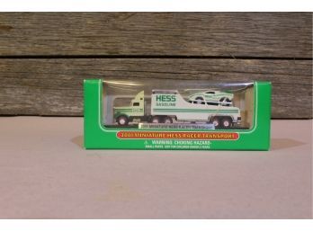 2001 Hess Mini Racer Transport