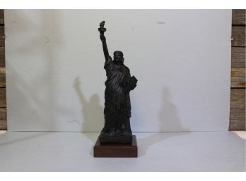 Statue Of Liberty Chalkware Monolith 18' Tall Beautiful