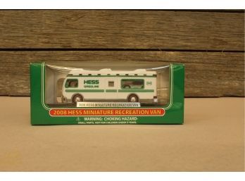 2008 Hess Mini Recreation Van