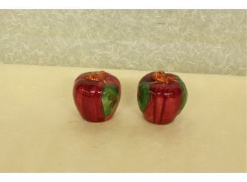 Salt And Pepper Franciscan Ware Apple Pattern  No Chips, No Cracks, No Stains, No Blemishes Whatsoever