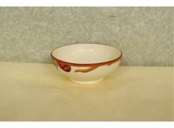 5 Matching 5 1/2' Pedestal Bowls Franciscan Ware Apple Pattern  No Chips, No Cracks, No Stains, No Blemishes