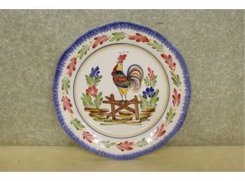 Quimper Plate 10 3/8'