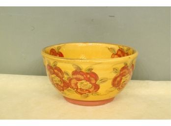 T. Comme Terre French Pottery Bowl 7 3/4 Wide X 4'Tall . Each Piece Is Individually Handcrafted.