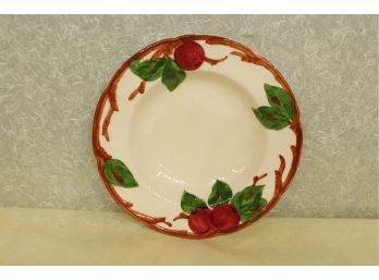 2 Matching Soup Bowls Franciscan Ware Apple Pattern 8 5/8'  No Chips, No Cracks, No Stains, No Blemishes