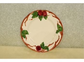 5 Matching Plates Franciscan Ware Apple Pattern 10 5/8'  No Chips, No Cracks, No Stains, No Blemishes