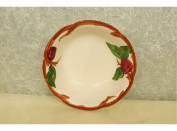 3 Matching Bowls Franciscan Ware Apple Pattern 5 1/4'  No Chips, No Cracks, No Stains, No Blemishes Whatsoever