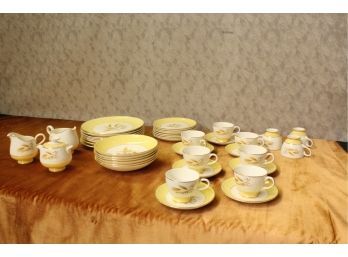 Vintage Century Service Autumn Gold Wheat Dinnerware 42 Pieces