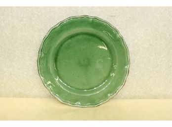 Terre E Provence French Pottery  Serving Platter/Charger 14' Extremely Rare & Purchased In France. Handcrafted