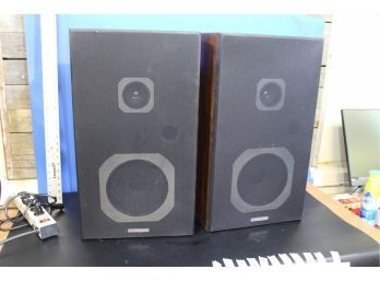 Pair Of Sanyo SSG-30 Speakers