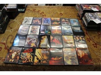 Horror !  24 DVD's