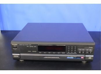 Techniques Compact Disc Changer SL-PD5 5 Disc Rotary No Cord, Untested