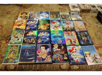 Children's Lot Of 24 DVD's