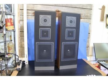 Pair Of Made In Taiwan Speakers