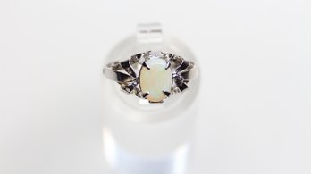 Australian Opal Ring Sterling Silver 925