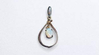 Australian Opal Pendant Sterling Silver 925