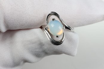 18k Electroplated Opalite Ring