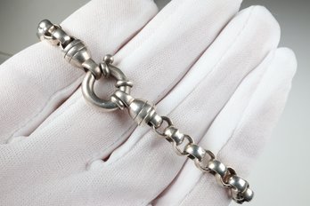 Vintage Sterling Silver 925 Rolo Link Bracelet