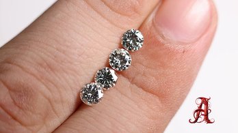 Natural Round Cut Loose Diamonds Lot 1.20ctw PRECIOUS GEMSTONE JEWELRY MAKING