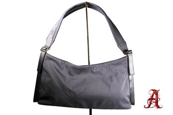 Salvatore Ferragamo Nylon Shoulder Bag Handbag Purse