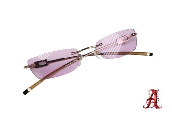 Gucci Sunglasses Pink Purple G Logo Authentic Glasses Eyewear