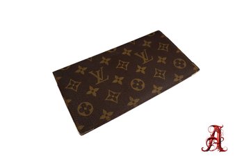 Louis Vuitton Long Wallet Porte Chequier Double Monogram Canvas