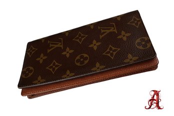 LOUIS VUITTON Porte Feuille Braza Monogram M66540 Bi-Fold Long Wallet