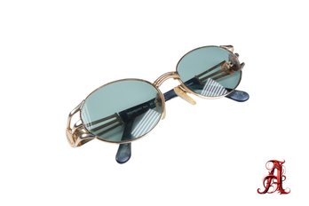 Yves Saint Laurent Sunglasses Blue Vintage Authentic