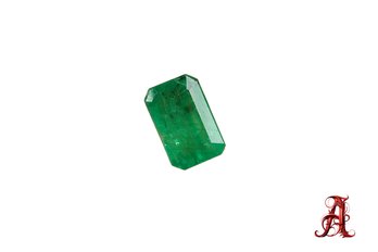 LOOSE NATURAL EMERALD 0.59CT JEWELRY MAKING PRECIOUS GEMSTONE EMERALDS