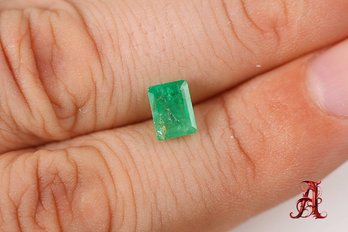 LOOSE NATURAL EMERALD 1.03CT  JEWELRY MAKING PRECIOUS GEMSTONE EMERALDS