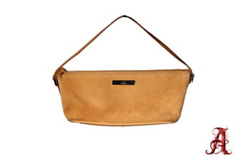 Gucci Suede Boat Pochette Shoulder Bag