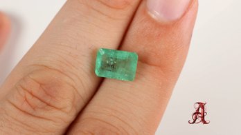 LOOSE NATURAL EMERALD 2.48ct JEWELRY MAKING PRECIOUS GEMSTONE EMERALDS