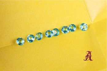 Loose Natural Blue Zircon Lot 6.00 Ctw Natural Gemstone Jewelry