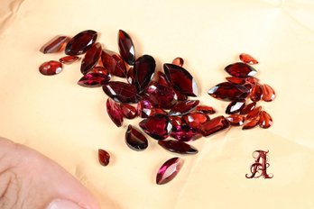 LOOSE NATURAL Garnet 55ctw JEWELRY MAKING PRECIOUS GEMSTONE EMERALDS