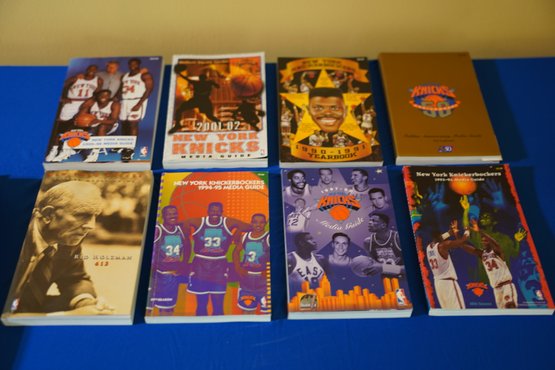 Lot Of 8 Knicks Books K2