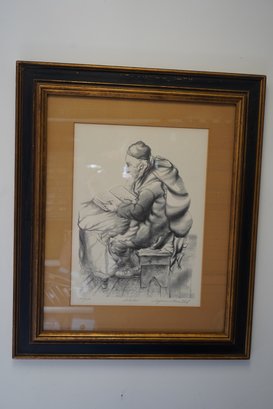 Seymour Rosenthal Lithograph Pencil Signed And Numbered 185/250, 20.5x24 Inches