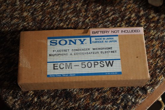 Sony Electret Condenser Microphone ECM-50PSW
