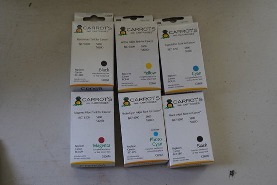 Lot Of Carrot's Brand Ink Cartridges