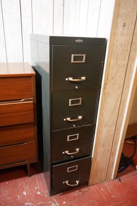 Cole- Steel Military Green Metal File Cabinet