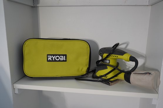 Ryobi Sander With Bag In Working Conditions