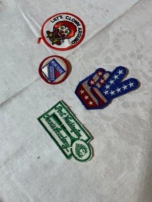 Lot Of 4 Assorted Patches