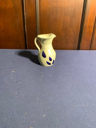 Williamsburgh Pottery V.A. Hand Painted Vase