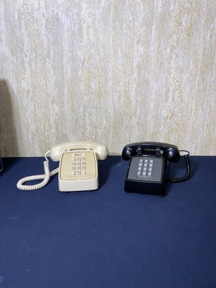 Lot Of 2 Vintage Home Phones