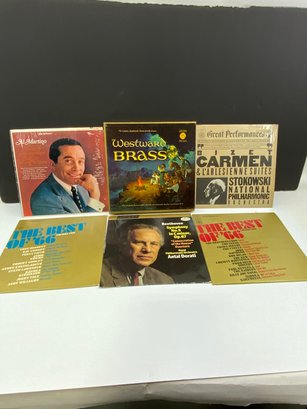 Lot Of 6 Assorted Records R4
