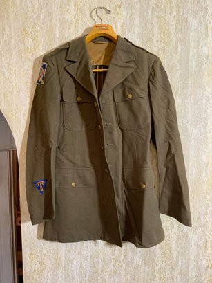 World War 2 Wool Military Green Jacket
