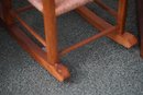 Vintage Handmade Wood Mini Rocking Chair