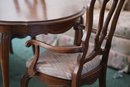 Gorgeous Great Condition Dinning Room Table With 6 Chairs, 3 Leafs