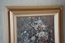Framed Renoir 1866 Print With Gold Colored Wood Frame 23.5x27.5