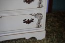Classic Great Condition Cream Colored French Provincial Style 4 Drawer Dresser